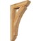 Ekena Millwork Thorton Slat Rough Sawn Bracket, Western Red Cedar, 4"W x 20"D x 32"H BKT04X20X32THR06RWR - alternate 1
